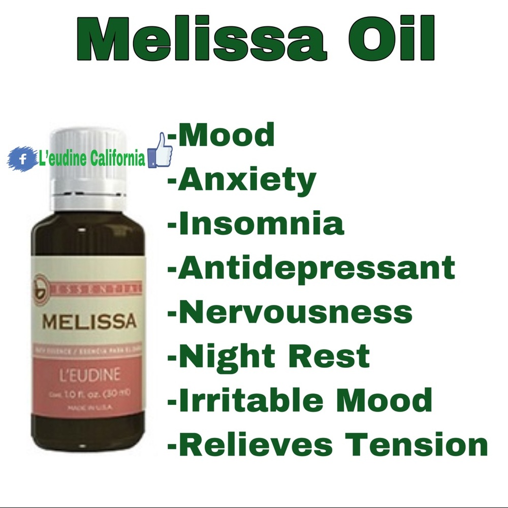 L'eudine Melissa Oil Bath Oil .insomnia ,anxiety